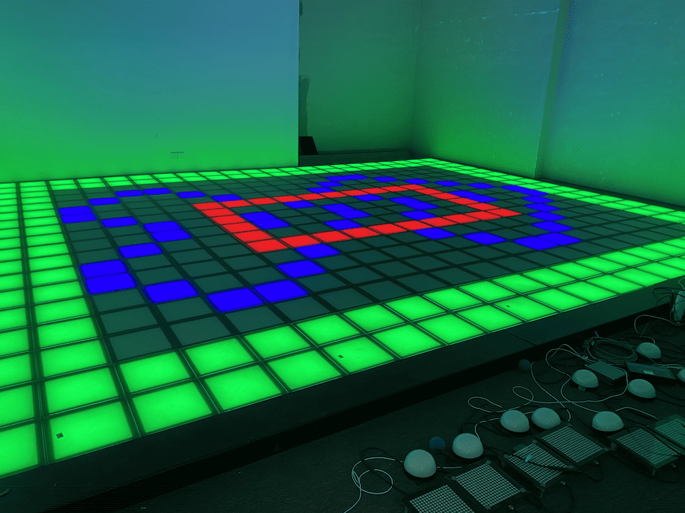 floor light game super block