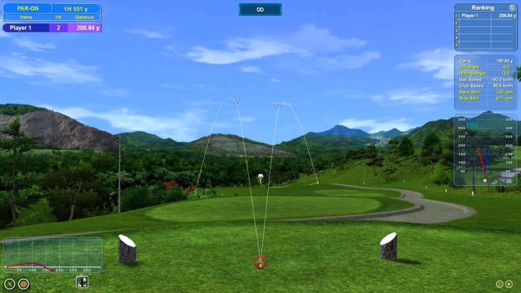 Golf Simulator Play 100 Renowned Courses
