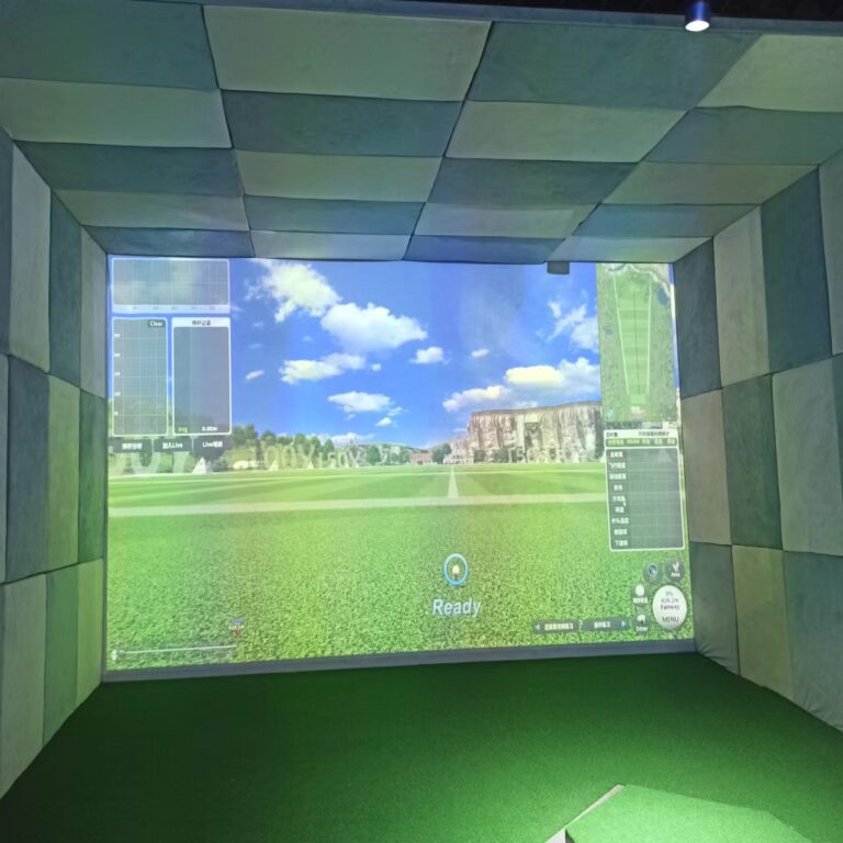 install a golf simulator at home