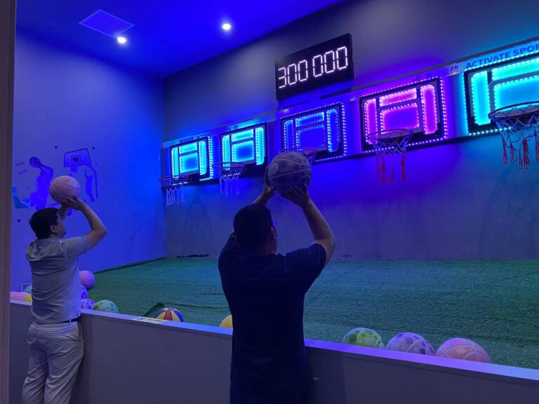 Interactive basketball